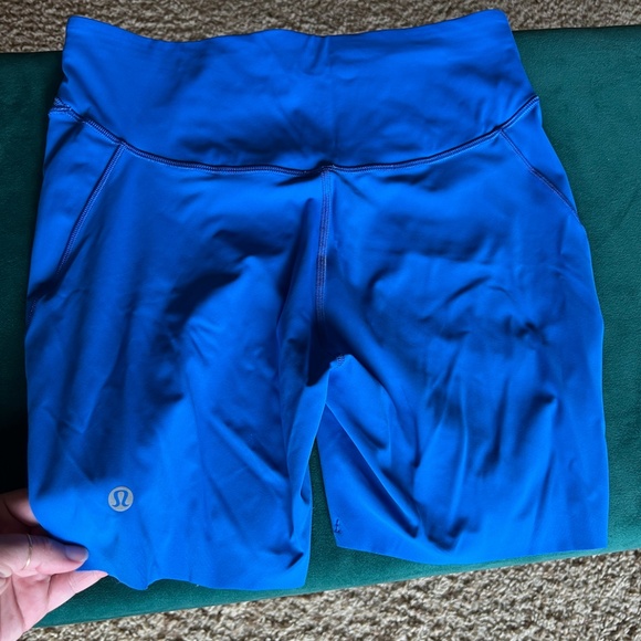 lululemon athletica Blue Athletic Shorts - Picture 3 of 8